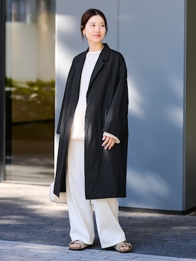 「FRAMeWORK（フレームワーク）のアイテム（トップス）」を使った、minamiさん（レディース・165cm）の冬コーディネート