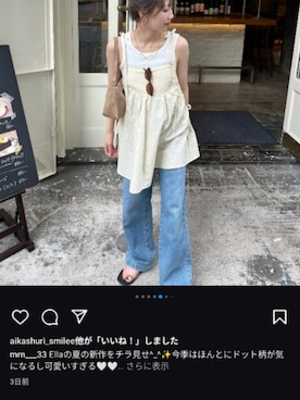 「アイテム（ジャケット/アウター）」を使った、yoshitakeさん（レディース・110cm）の夏コーディネート