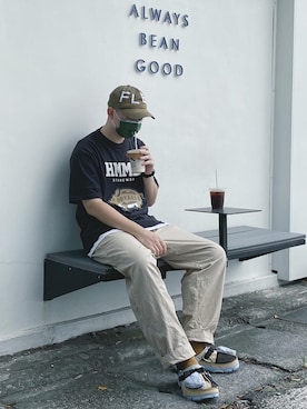 森さん(メンズ・174cm)の夏コーディネート