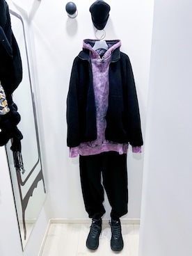 「Graphpaper（グラフペーパー）のアイテム（ジャケット/アウター）」を使った、iinioiさん（メンズ・170cm）の秋コーディネート