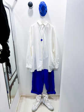 「th products（ティーエイチプロダクト）のアイテム」を使った、iinioiさん（メンズ・170cm）の秋コーディネート