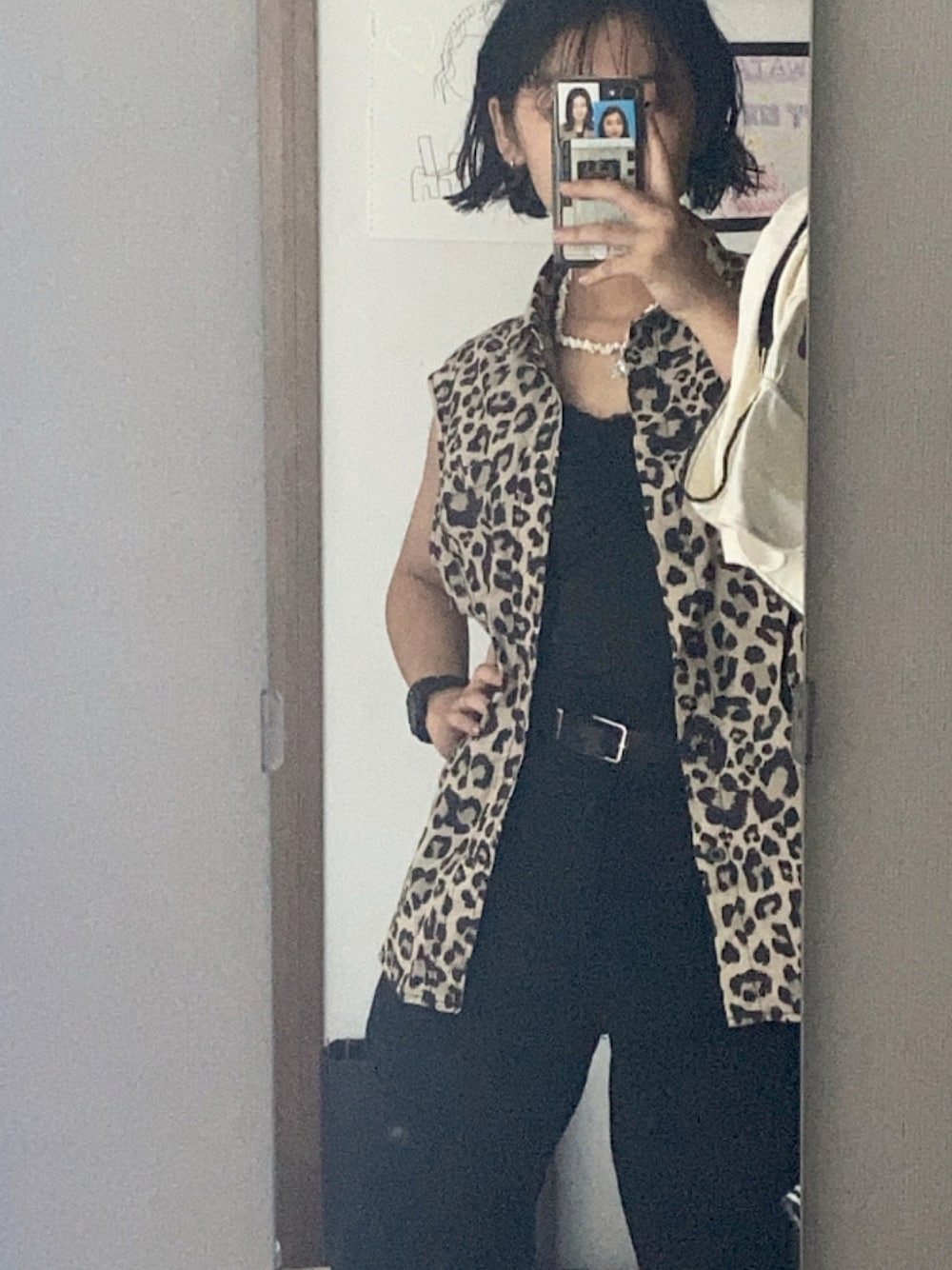 ひょう柄シャツ」のレディース人気ファッションコーディネート