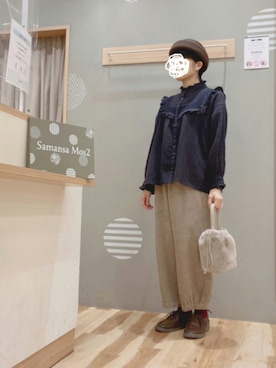 「いいね&フォロー よろしくお願いします☺︎」｜「アイテム（その他）」を使った、344.☺︎さん（レディース・160cm）の秋コーディネート