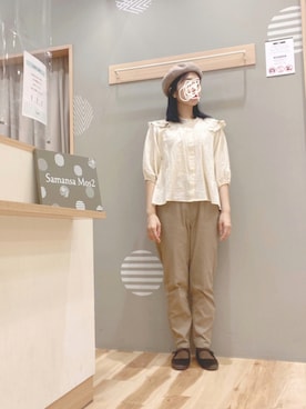 「いいね&フォロー よろしくお願いします☺︎」｜「アイテム（その他）」を使った、344.☺︎さん（レディース・160cm）の夏コーディネート