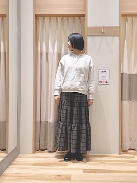 「いいね&フォロー よろしくお願いします☺︎」｜「アイテム（ブーツ）」を使った、344.☺︎さん（レディース・160cm）の秋コーディネート