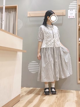 「いいね&フォロー よろしくお願いします☺︎」｜「アイテム（その他）」を使った、344.☺︎さん（レディース・160cm）の夏コーディネート