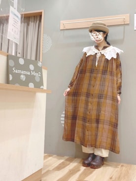 「いいね&フォロー よろしくお願いします☺︎」｜「アイテム（その他）」を使った、344.☺︎さん（レディース・160cm）の秋コーディネート