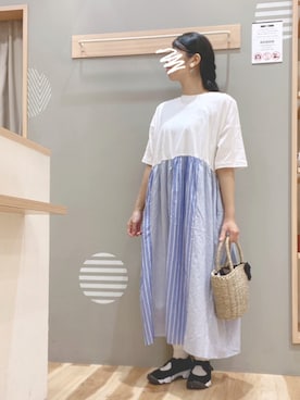 「いいね&フォロー よろしくお願いします☺︎」｜「アイテム（その他）」を使った、344.☺︎さん（レディース・160cm）の夏コーディネート