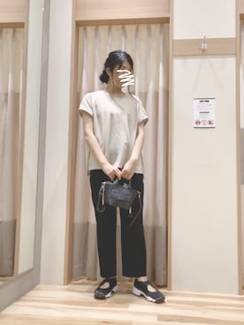 「Samansa Mos2 blue」｜「アイテム（その他）」を使った、344.☺︎さん（レディース・160cm）の夏コーディネート