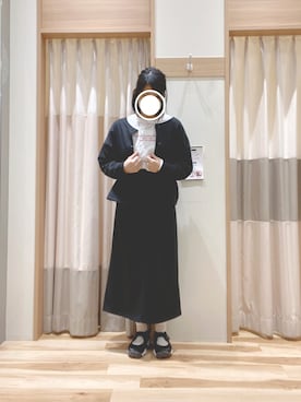 「Samansa Mos2 blue」｜「アイテム（その他）」を使った、344.☺︎さん（レディース・160cm）の春コーディネート