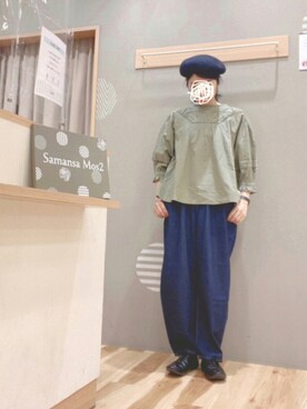 「いいね&フォロー よろしくお願いします☺︎」｜「アイテム（その他）」を使った、344.☺︎さん（レディース・160cm）の秋コーディネート
