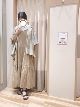 「いいね&フォロー よろしくお願いします☺︎」｜「アイテム（ワンピース/ドレス）」を使った、344.☺︎さん（レディース・160cm）の夏コーディネート