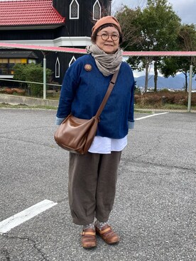 「ichi（イチ）のアイテム（パンツ）」を使った、ゆーみんさん（レディース・150cm）の夏コーディネート