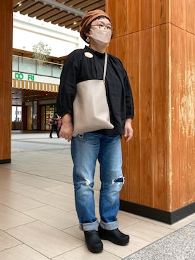 「dansko（ダンスコ）のアイテム」を使った、ゆーみんさん（レディース・150cm）の秋コーディネート
