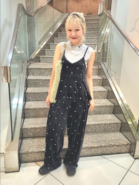 「アイテム（ネックレス）」を使った、sayakaさん（レディース・161cm・30代）の夏コーディネート