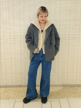 「アイテム（その他アウター）」を使った、sayakaさん（レディース・161cm・20代）の秋コーディネート