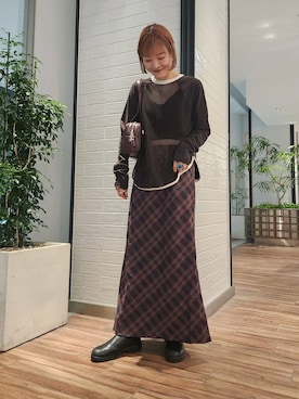 sayakaさん（レディース・161cm）の秋コーディネート