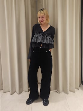 「KBF（ケイビーエフ）のアイテム（アクセサリー）」を使った、sayakaさん（レディース・161cm）の春コーディネート