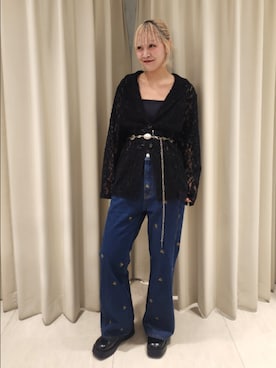 「アイテム（ジャケット/アウター）」を使った、sayakaさん（レディース・161cm・30代）の夏コーディネート
