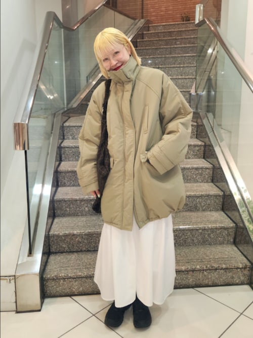 セール】モンスターパテッドミドルコート（ダウンジャケット/コート