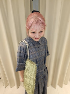 「newarrival」｜「アイテム（ワンピース/ドレス）」を使った、sayakaさん（レディース・161cm）の夏コーディネート