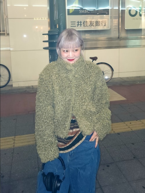 新品タグ付き　ポリーヌブローデニム　セブンフェアリー　XL セブンフェアリー テーパードデニム ポリーヌブロー(新品未使用