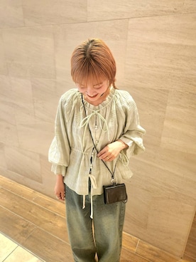 「アイテム（財布）」を使った、sayakaさん（レディース・161cm）の冬コーディネート