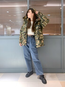 江川史唯さん(レディース・168cm)の秋コーディネート