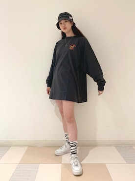 江川史唯さん（レディース・168cm）の夏コーディネート