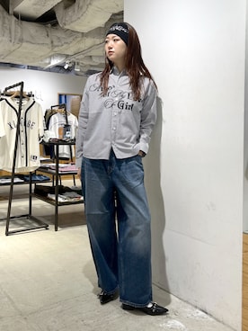 江川史唯さん(レディース・168cm)の夏コーディネート