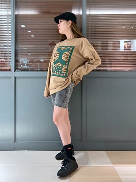 江川史唯さん（レディース・168cm）の夏コーディネート