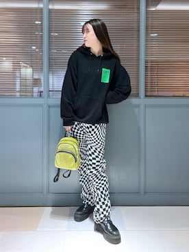 江川史唯さん（レディース・168cm）の秋コーディネート