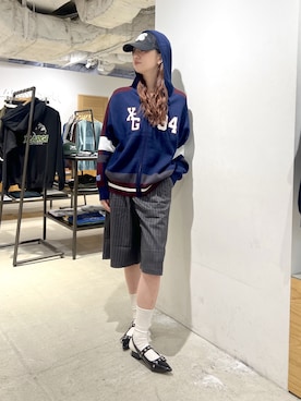 江川史唯さん(レディース・168cm)の夏コーディネート