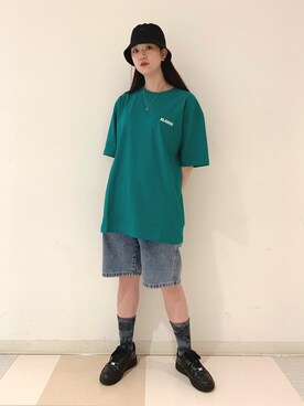 江川史唯さん(レディース・168cm)の夏コーディネート