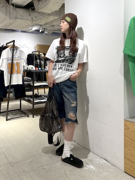 江川史唯さん(レディース・168cm)の夏コーディネート
