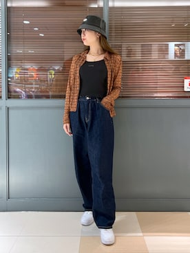 江川史唯さん（レディース・168cm）の夏コーディネート