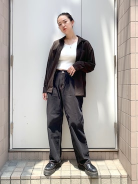江川史唯さん(レディース・168cm)の夏コーディネート