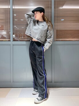 江川史唯さん（レディース・168cm）の春コーディネート