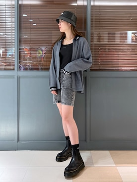 江川史唯さん（レディース・168cm）の夏コーディネート