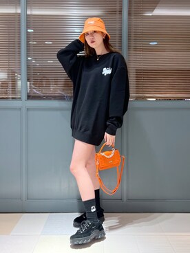 江川史唯さん（レディース・168cm）の春コーディネート