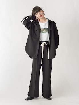 「La SRIC（ラスリック）のアイテム」を使った、La SRIC officialさん（レディース・165cm）の冬コーディネート