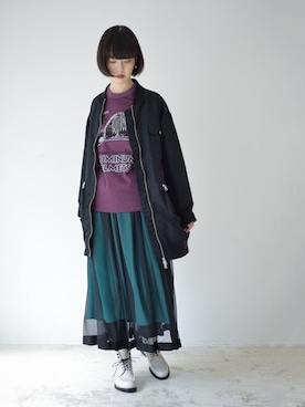 La SRIC officialさん（レディース・165cm）の秋コーディネート