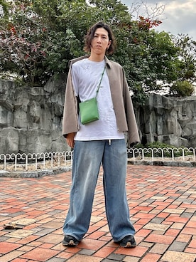 MM6 Maison Margielaのデニムパンツを使った人気ファッション