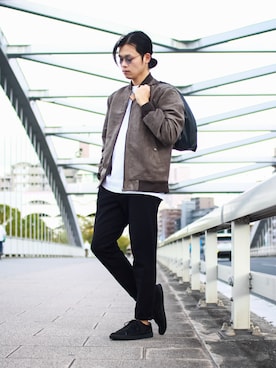 「ikka（イッカ）のアイテム」を使った、shogo🎩さん（メンズ・167cm）の秋コーディネート