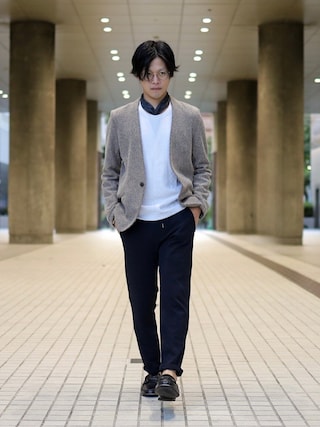 NICOLE CLUB FOR MEN（ニコルクラブフォーメン）の「ノーカラー
