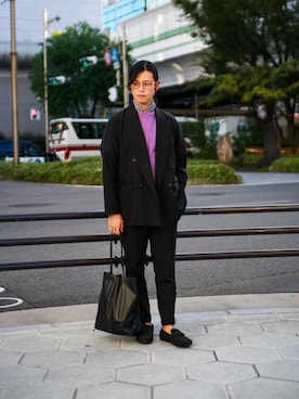 「SLOW（スロウ）のアイテム」を使った、shogo🎩さん（メンズ・167cm）の秋コーディネート