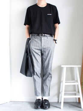 「シンプルNICOLEスタイル」｜shogo🎩さん（メンズ・167cm）の夏コーディネート