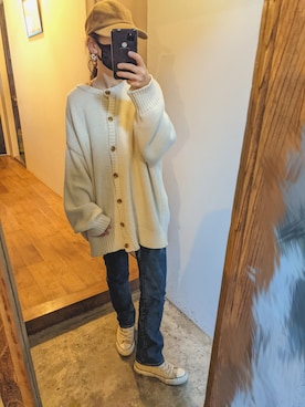 「UNTITLED（アンタイトル）のアイテム（スニーカー）」を使った、neukさん（レディース・148cm）の春コーディネート
