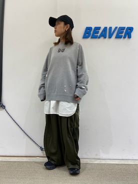 「On（オン）のアイテム（スニーカー）」を使った、もぎさん（レディース・153cm）の秋コーディネート