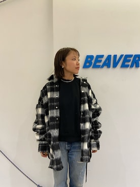 「WALLA WALLA SPORT（ワラワラスポーツ）のアイテム」を使った、もぎさん（レディース・153cm）の秋コーディネート